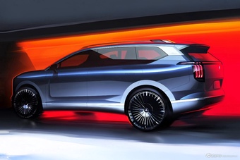 2025款昊铂HL试装车 官图