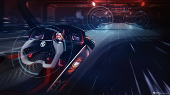 2021款MG Cyberster超跑电竞座舱官图
