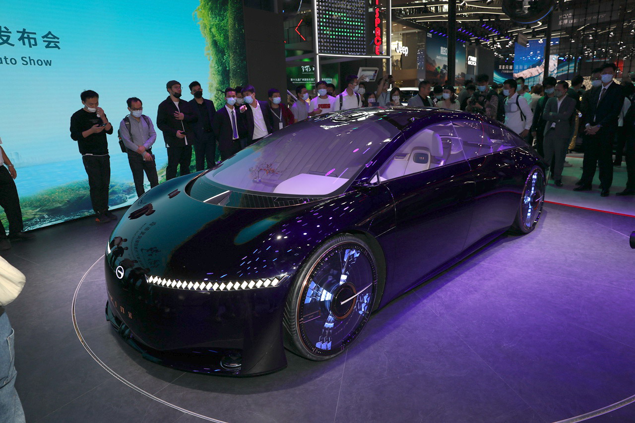 2021广州车展实拍：广汽传祺概念车TIME