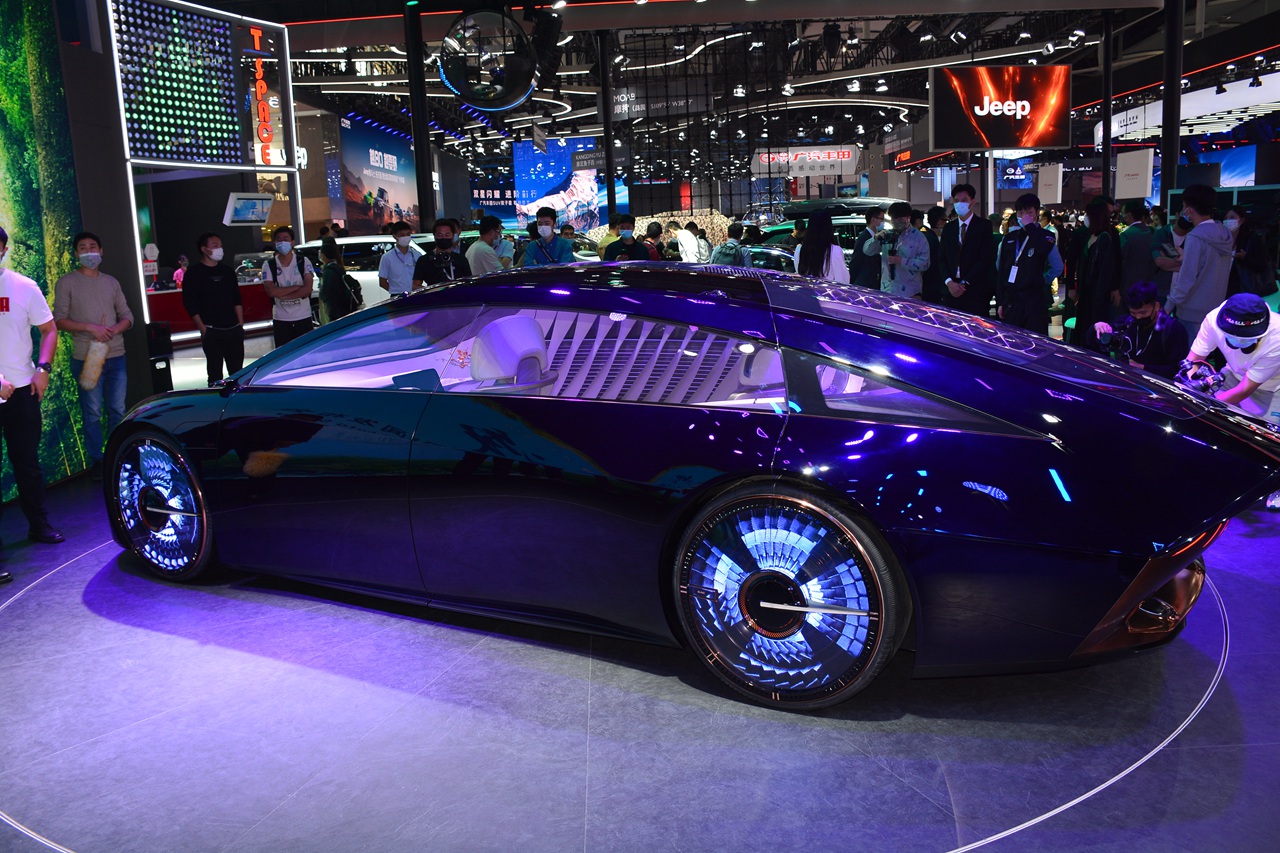 2021广州车展实拍：广汽传祺概念车TIME