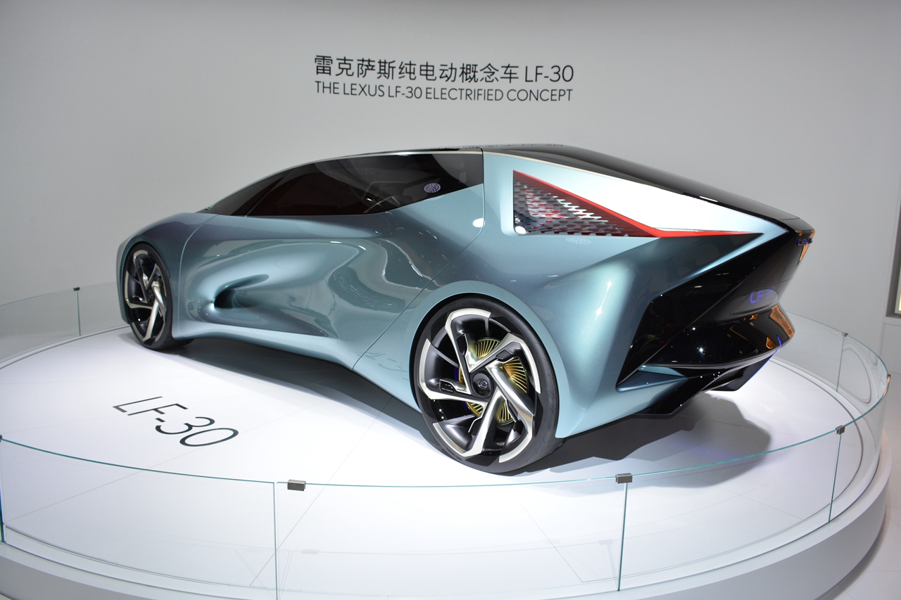 2020北京车展实拍：雷克萨斯LF-30
