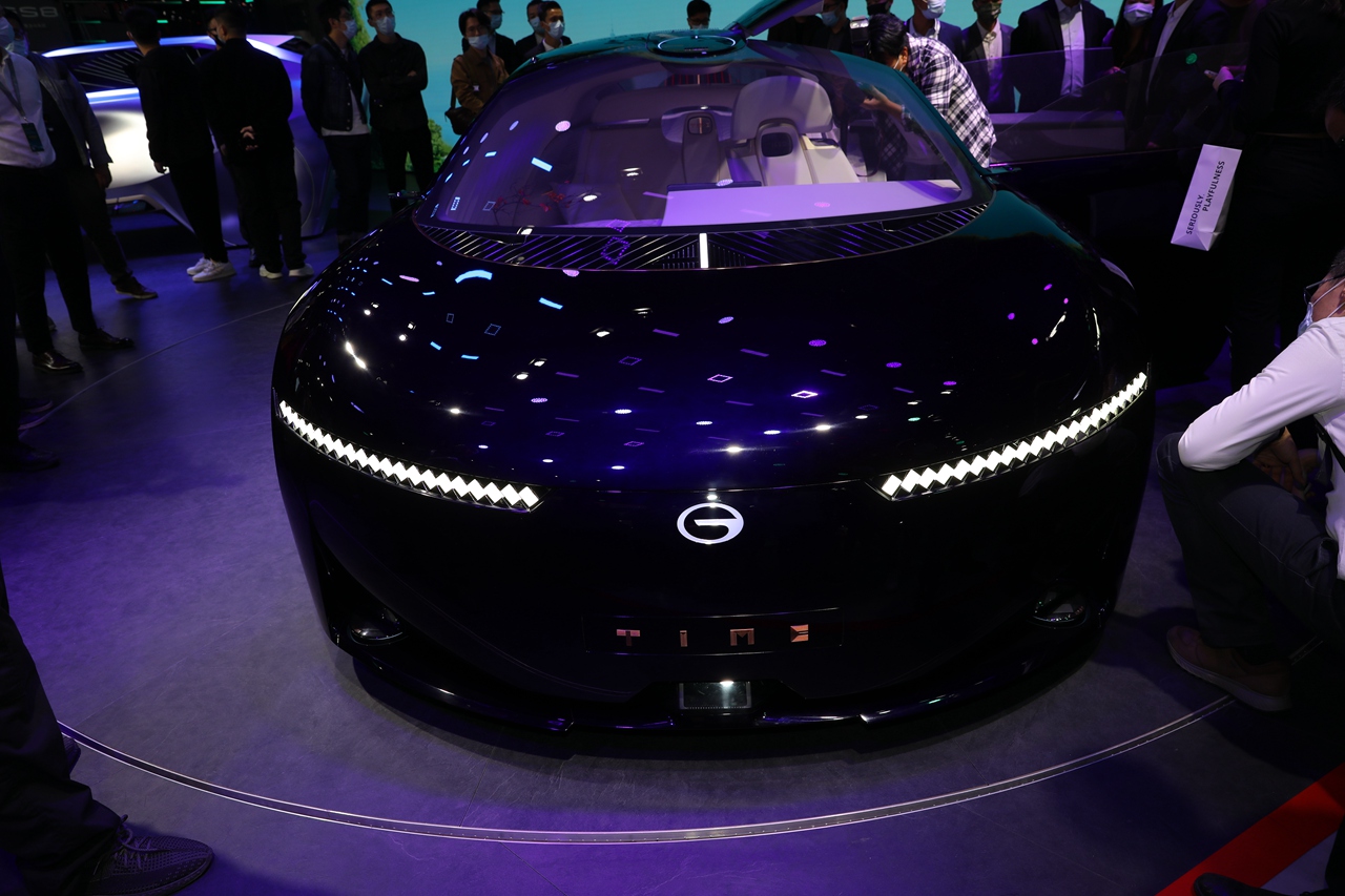 2021广州车展实拍：广汽传祺概念车TIME