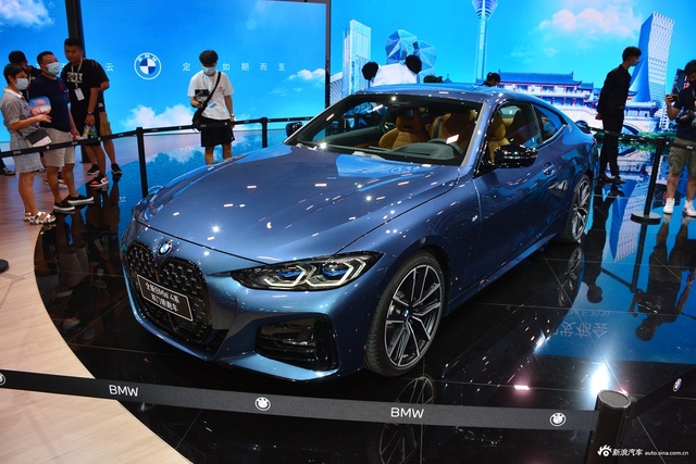 2020成都车展实拍：全新宝马4系双门轿跑车
